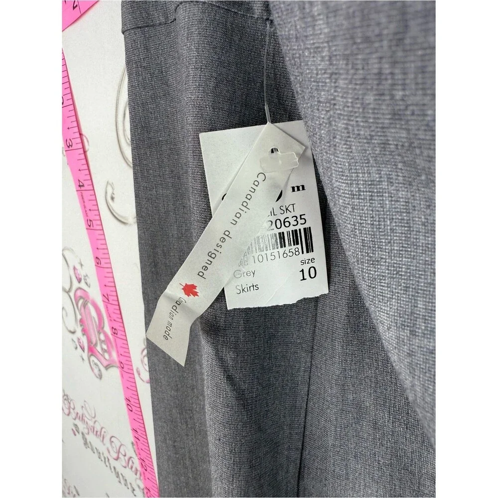 Tobias skirt pencil style grey Gray Midi Pencil Skirt new
